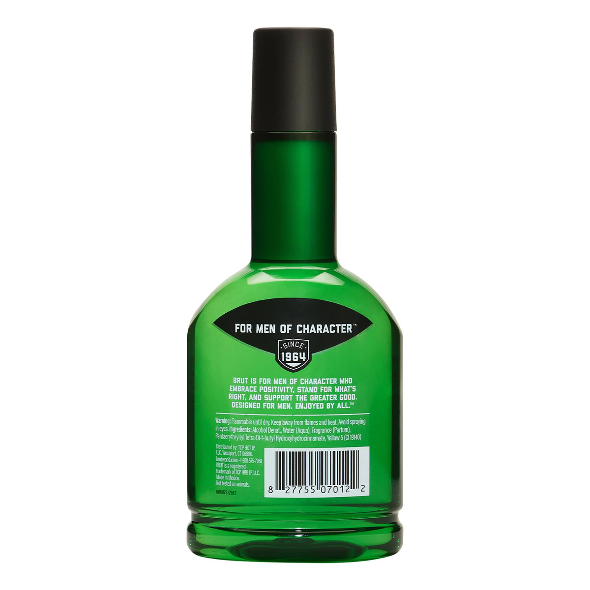 Brut Splash-On Original Fragrance close-up of bottle