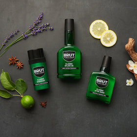 Brut Splash-On Original Fragrance lifestyle scene