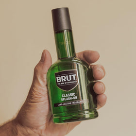 Brut Splash-On Original Fragrance side view