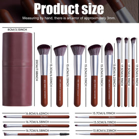 BS-MALL blush brush with ergonomic handle