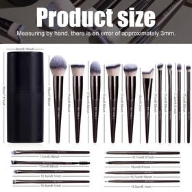 BS-MALL blush brush with ergonomic handle