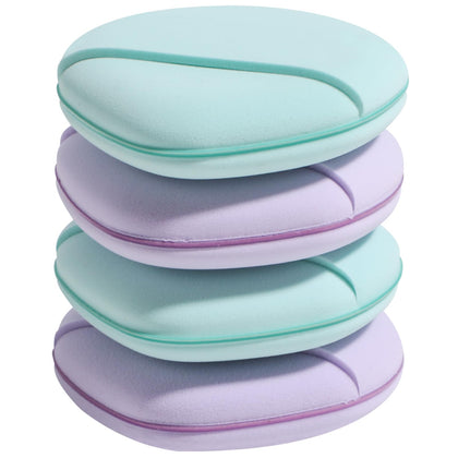 BS-MALL Foundation Sponge Pack of 4 in vibrant colours