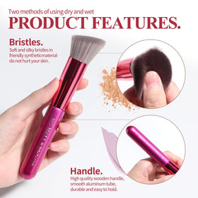 BS-MALL kabuki brush blending powder for smooth finish