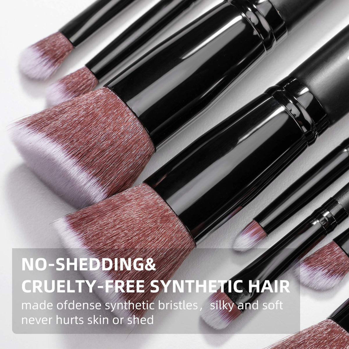 BS-MALL makeup brush set displayed in an elegant case