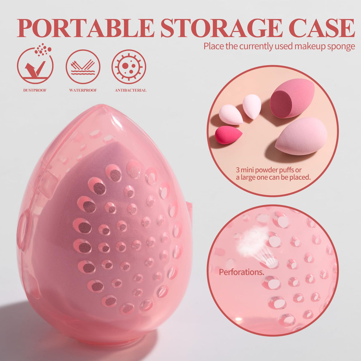 BS-MALL makeup brushes arranged in holder