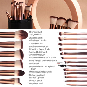 BS-MALL makeup brushes including foundation and concealer brushes