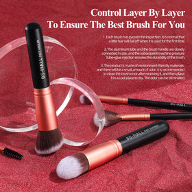 BS-MALL makeup brushes set with various brush types