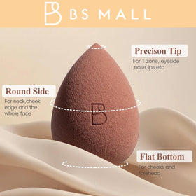 BS-MALL makeup sponge and triangle puffs included in set