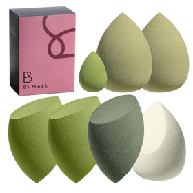 BS-MALL Makeup Sponge Set 7 Pcs in elegant pink colours