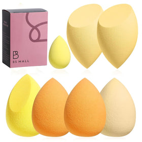 BS-MALL Makeup Sponge Set 7 Pcs in elegant pink colours