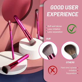 BS-MALL specialized eyeshadow brushes for detailed application