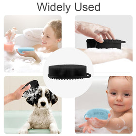 Bsofing Silicone Body Scrubber hanging for drying