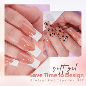 BTArtbox Brown Press On Nails lifestyle scene in use