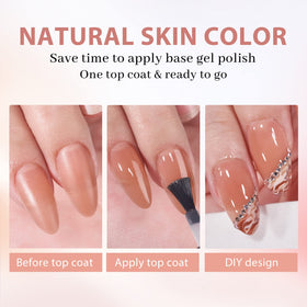BTArtbox Brown Press On Nails packaging with 160 pieces displayed