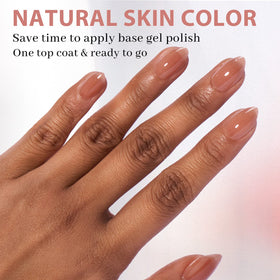 BTArtbox Brown Press On Nails Short Almond packaging