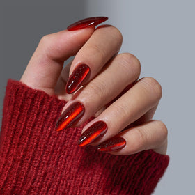 BTArtbox Mystic Ruby Press On Nails packaging and included accessories