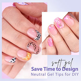 BTArtbox Pink Press On Nails packaging with 160 pieces
