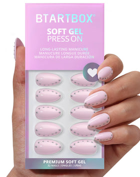 BTArtbox Press On Nails Almond in various sizes