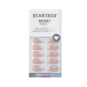 BTArtbox Press On Nails application guide with tools included