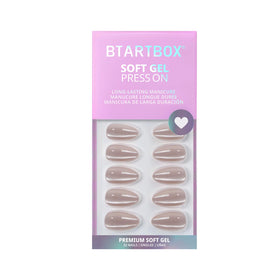 BTArtbox Press On Nails Aurora Cat Eye packaging with included accessories