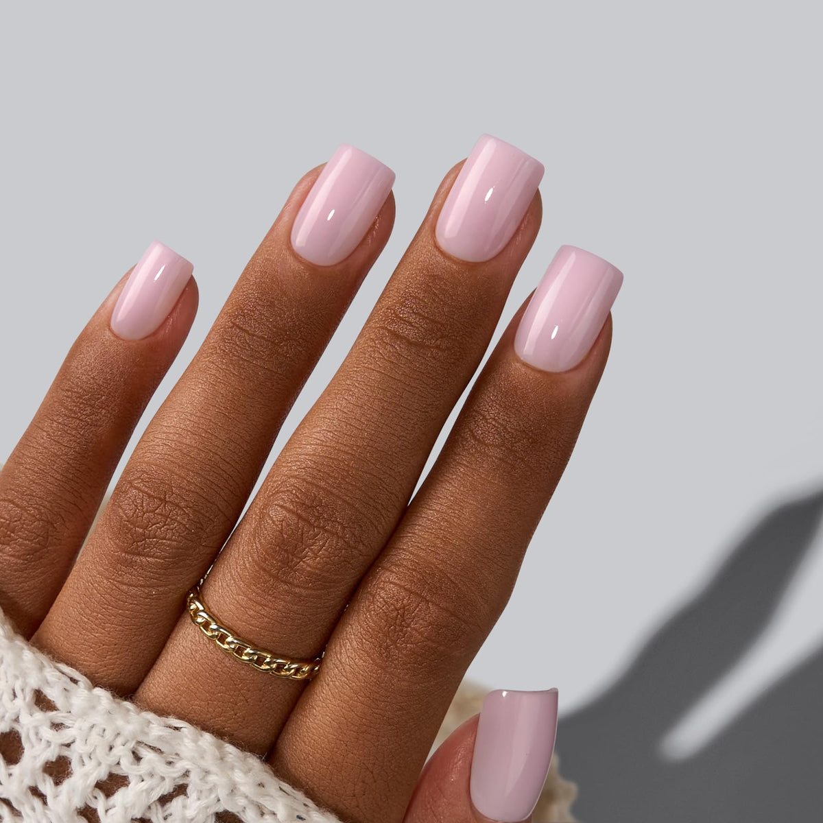 BTArtbox Press On Nails Baby Pink application guide