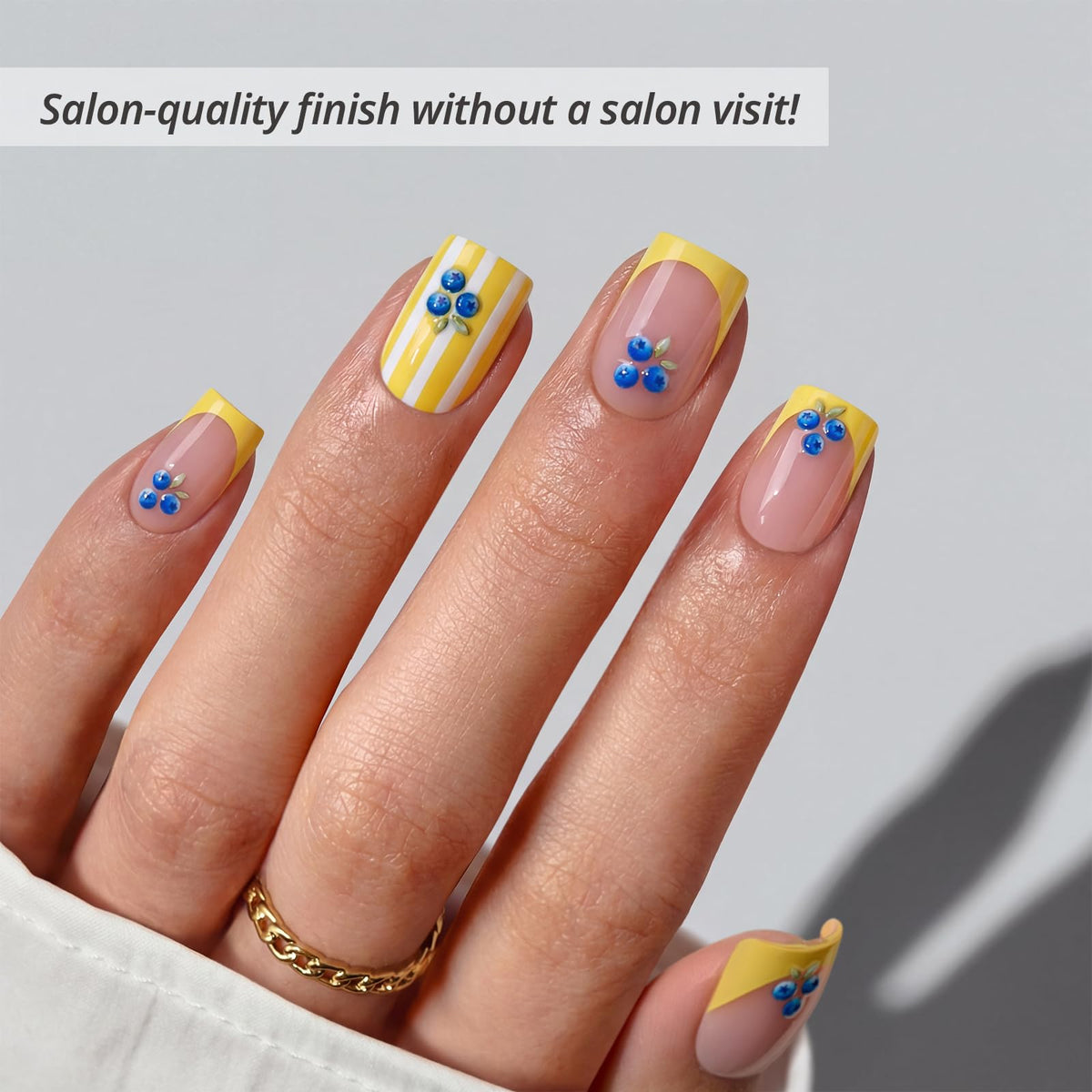 BTArtbox Press On Nails Blueberry Rain packaging