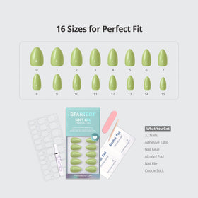 BTArtbox Press On Nails Court Queen nail glue and accessories