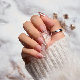 BTArtbox Press On Nails Frost Glam packaging with included accessories