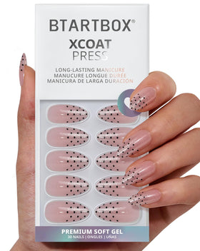 BTArtbox Press On Nails Golden Hour Set packaging