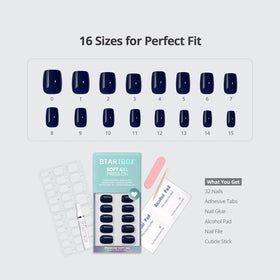 BTArtbox Press On Nails Haunted Sapphire application guide
