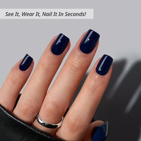 BTArtbox Press On Nails Haunted Sapphire packaging