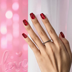 BTArtbox Press On Nails Hot Love in lifestyle setting
