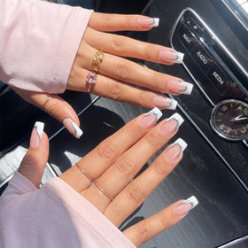 BTArtbox Press On Nails Ice Veil packaging with included accessories