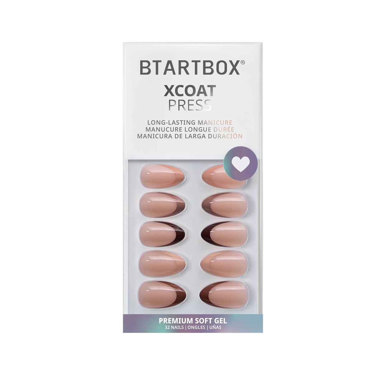 BTArtbox Press On Nails in various sizes laid out