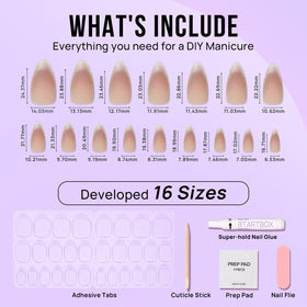 BTArtbox Press On Nails Liquid Radiance in lifestyle setting