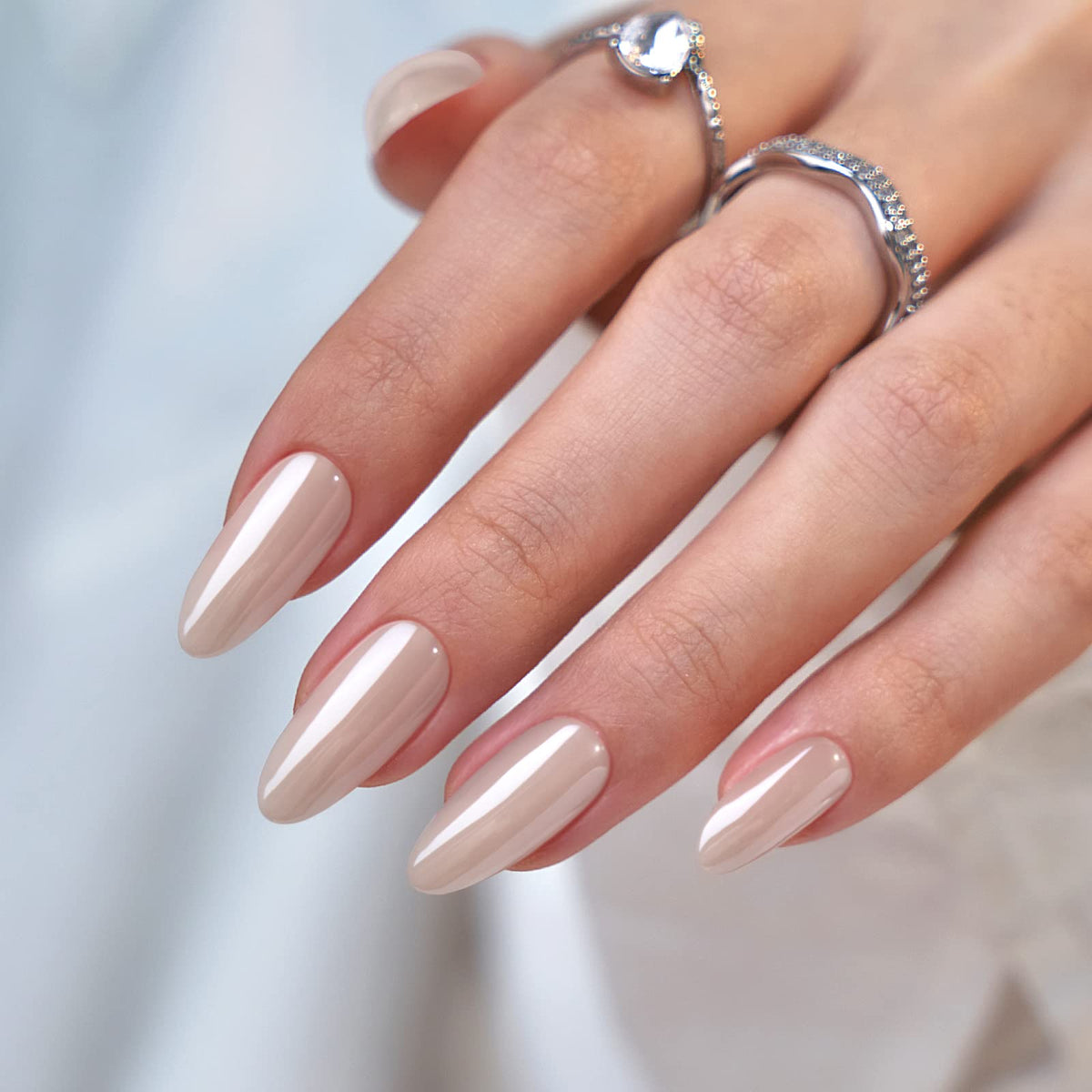 BTArtbox Press On Nails Nuts Glazed side view