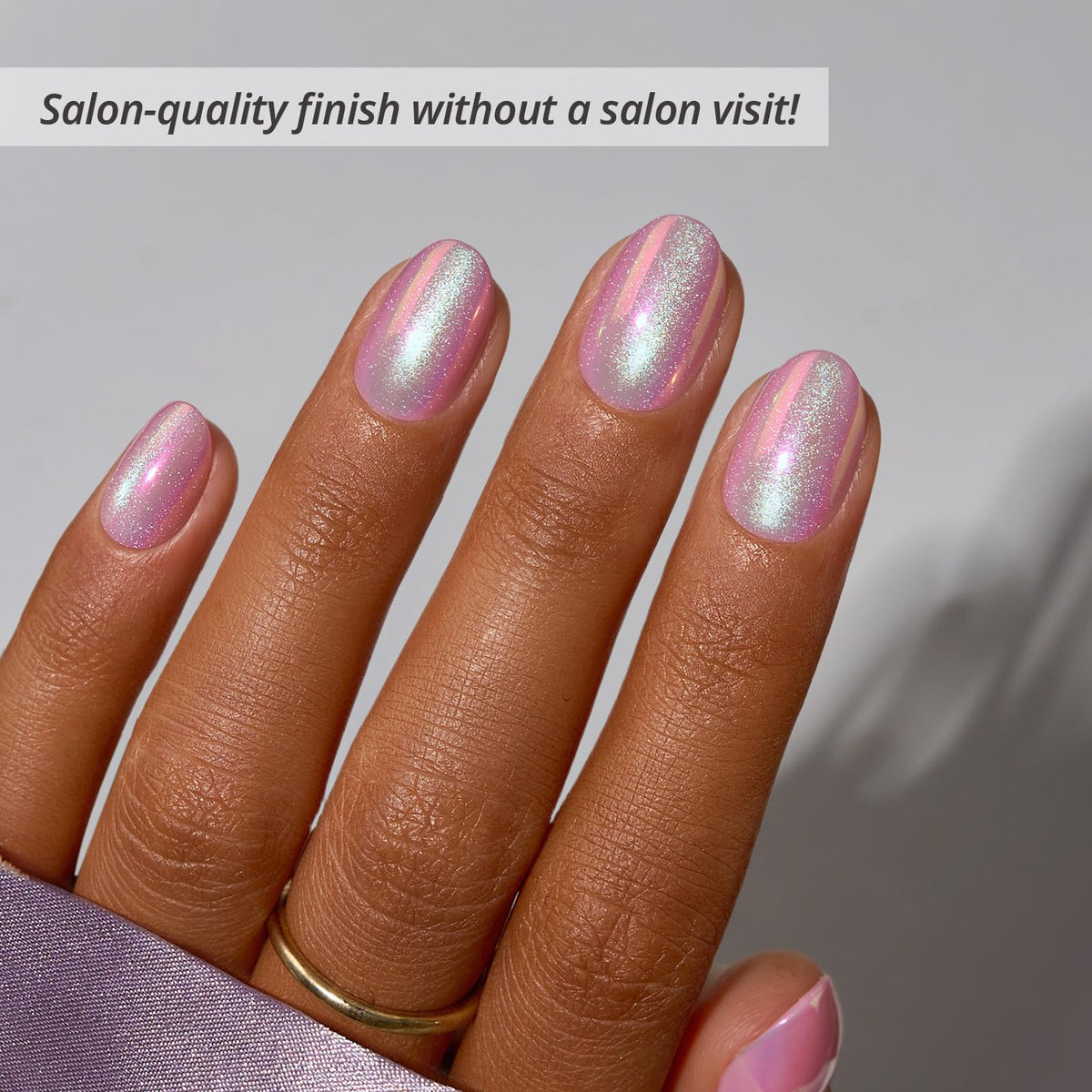 BTArtbox Press On Nails Oval You Know Me side view