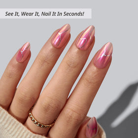 BTArtbox Press On Nails packaging with included accessories