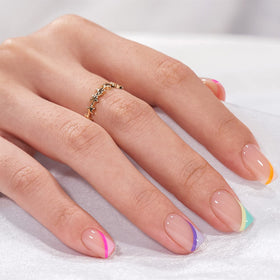 BTArtbox Press On Nails Pastel Curves packaging