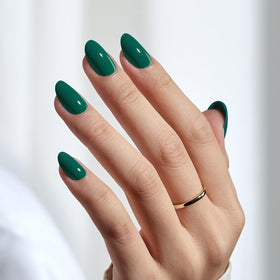 BTArtbox Press On Nails Pine Needle Dark Green packaging