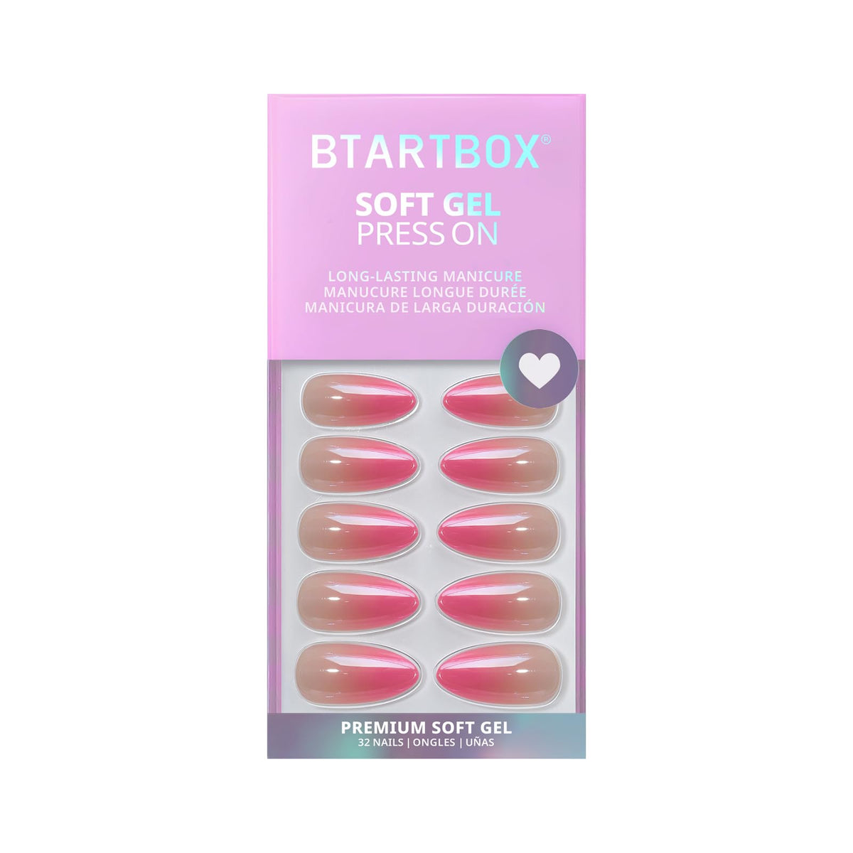 BTArtbox Press On Nails Pink Recharge showing durability in daily use