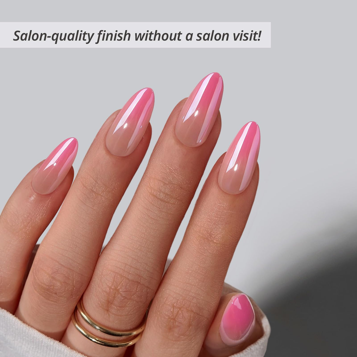 BTArtbox Press On Nails Pink Recharge showing various sizes included in the kit