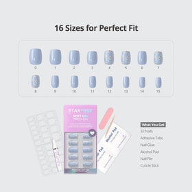 BTArtbox Press On Nails Porch Sky application guide