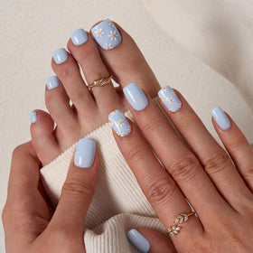 BTArtbox Press On Nails Porch Sky packaging with included accessories