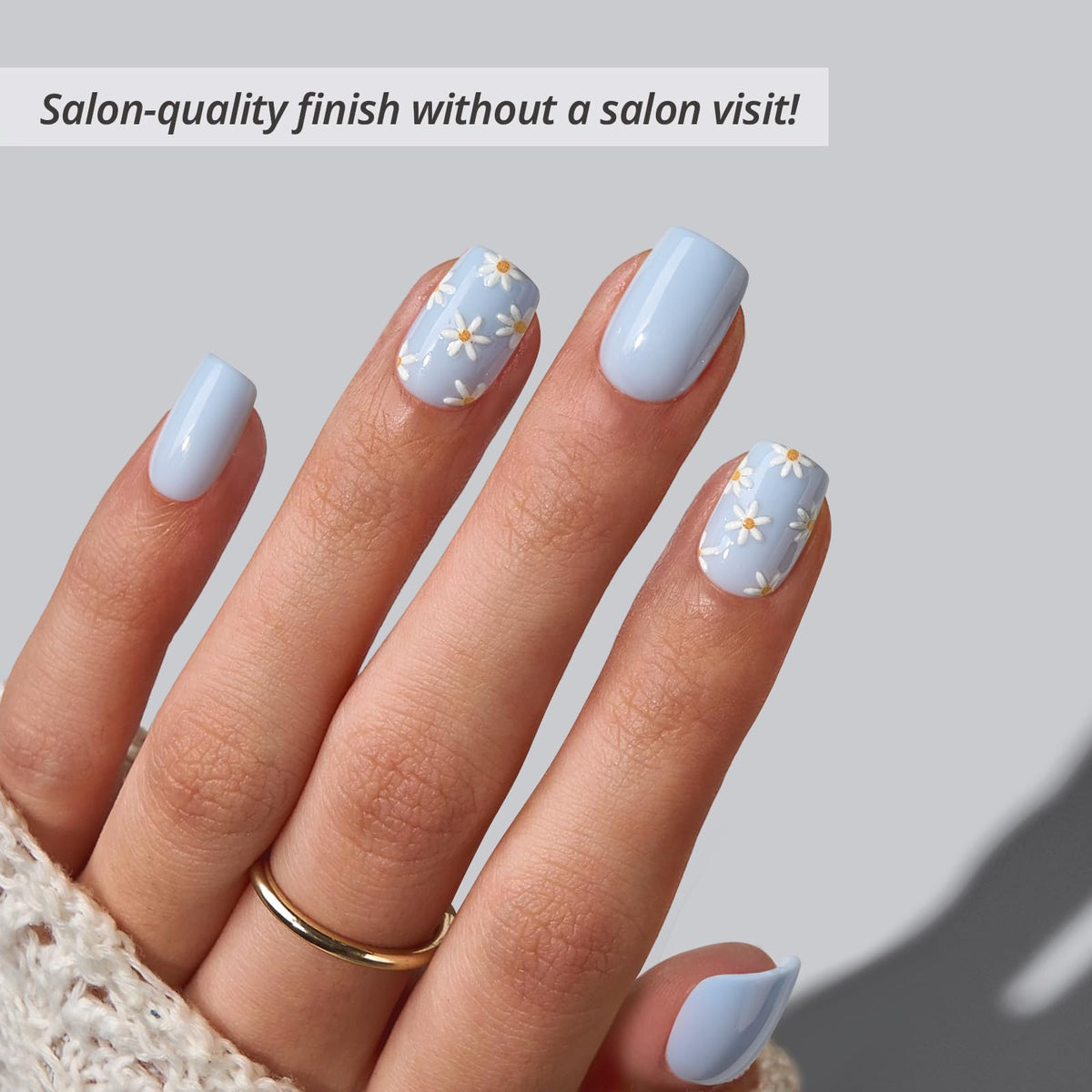 BTArtbox Press On Nails Porch Sky side view showing nail sizes