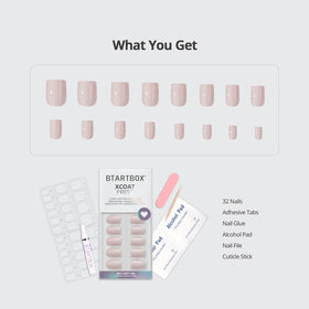 BTArtbox Press On Nails showing various sizes