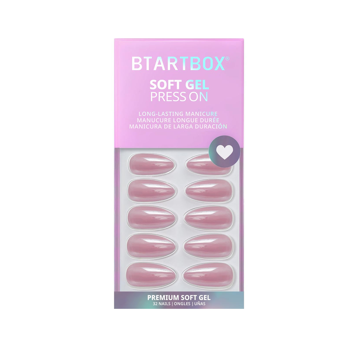 BTArtbox Press On Nails storage box with accessories
