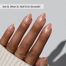 BTArtbox Press On Nails Sunlit Grace packaging with all accessories