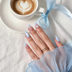 BTArtbox Press On Nails Sweet Hour packaging with included accessories
