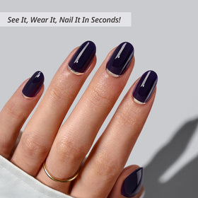 BTArtbox Press On Nails Vintage Silver packaging